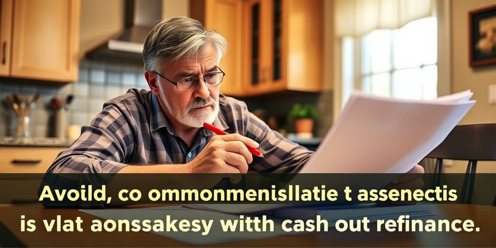 Reviewing loan documents to avoid common mistakes with an FHA cash-out refinance.